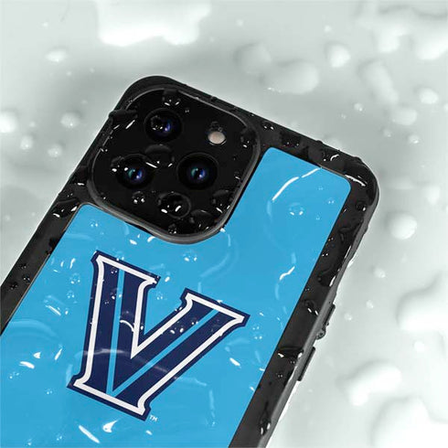 Villanova University Wildcats V Large iPhone 15 Pro Waterproof Case
